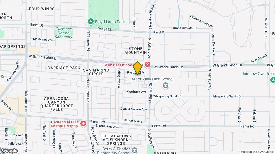 7909 Hornbeam Ct Map and Location Details