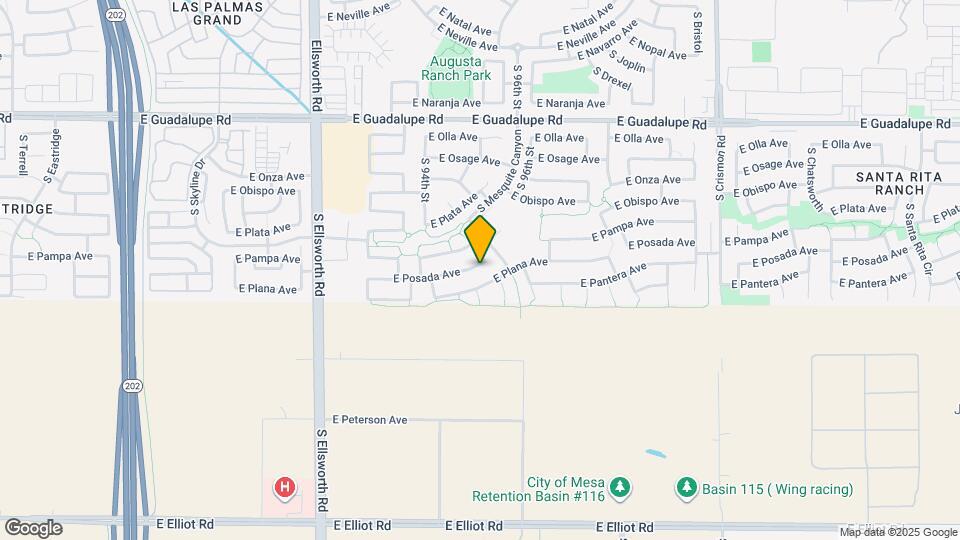 9515 E Posada Ave Map and Location Details