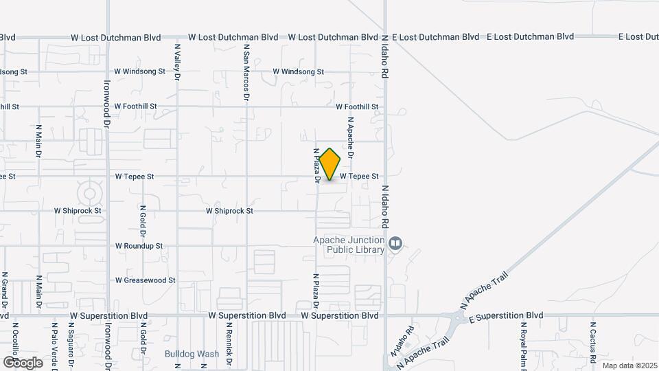 Apache Junction Villas Map and Location Details
