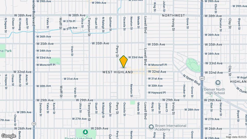 3205 Osceola St Map and Location Details