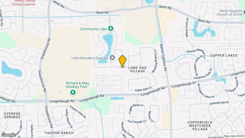 18223 Red Oak Manor Ln Map and Location Details