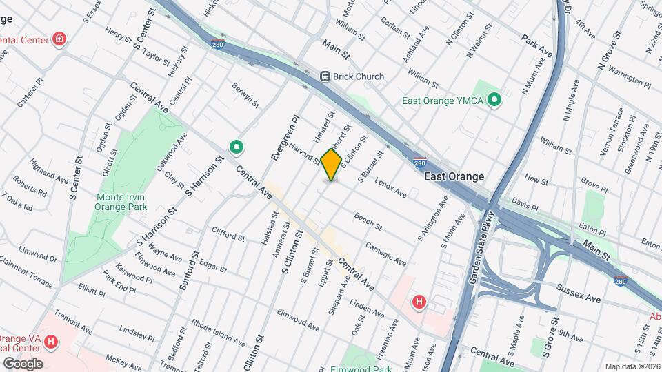 134 S Clinton St Map and Location Details