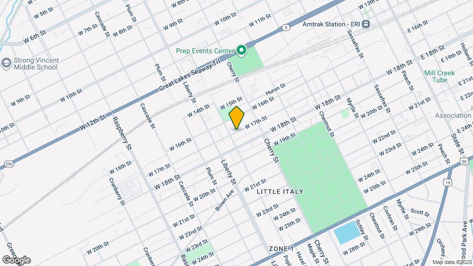 653 W 17th St Mapa y Detalles de la Ubicación