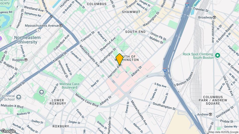 394 Harrison Ave, Unit 14-B Map and Location Details