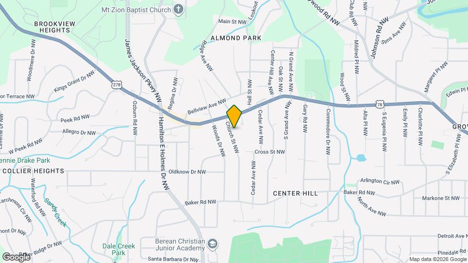 717 Church St NW Map and Location Details