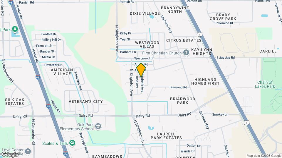 1670 Kemberly Ave Map and Location Details