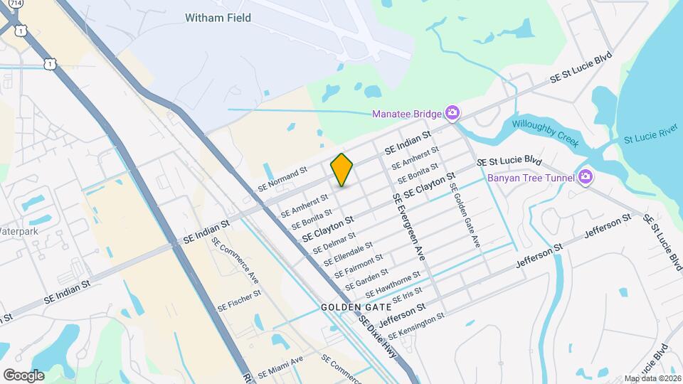 2658 SE Amherst St Map and Location Details