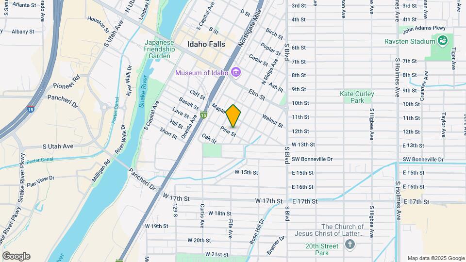 284 S Ridge Ave Map and Location Details