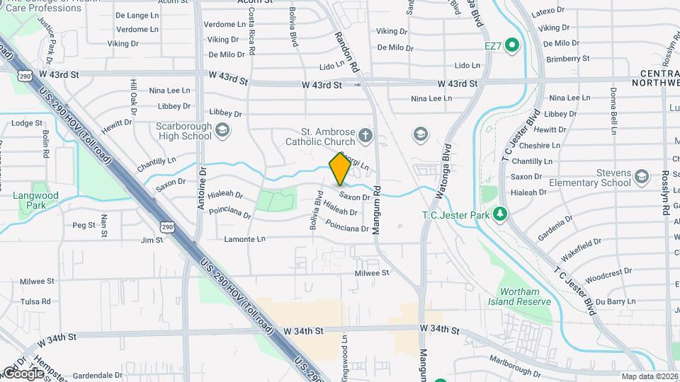 5006 Saxon Dr Map and Location Details