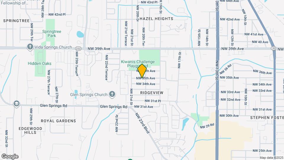 2015 NW 35th Ave Map and Location Details