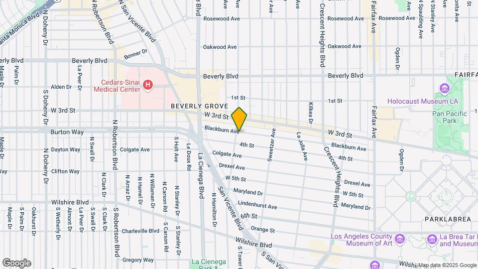 8386 Blackburn Ave Mapa y Detalles de la Ubicación