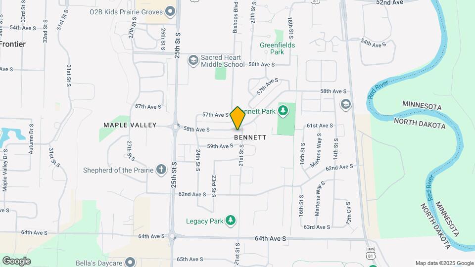 2124 58th Ave S Map and Location Details