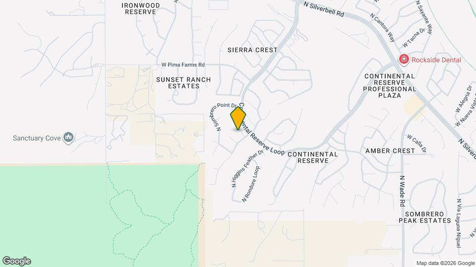 7653 W Quachila Ct Map and Location Details