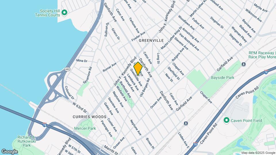 42 Greenville Ave-Unit -1 Map and Location Details