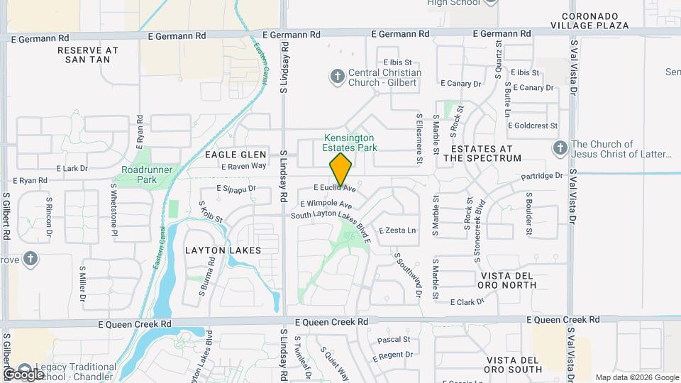 955 E Euclid Ave Map and Location Details