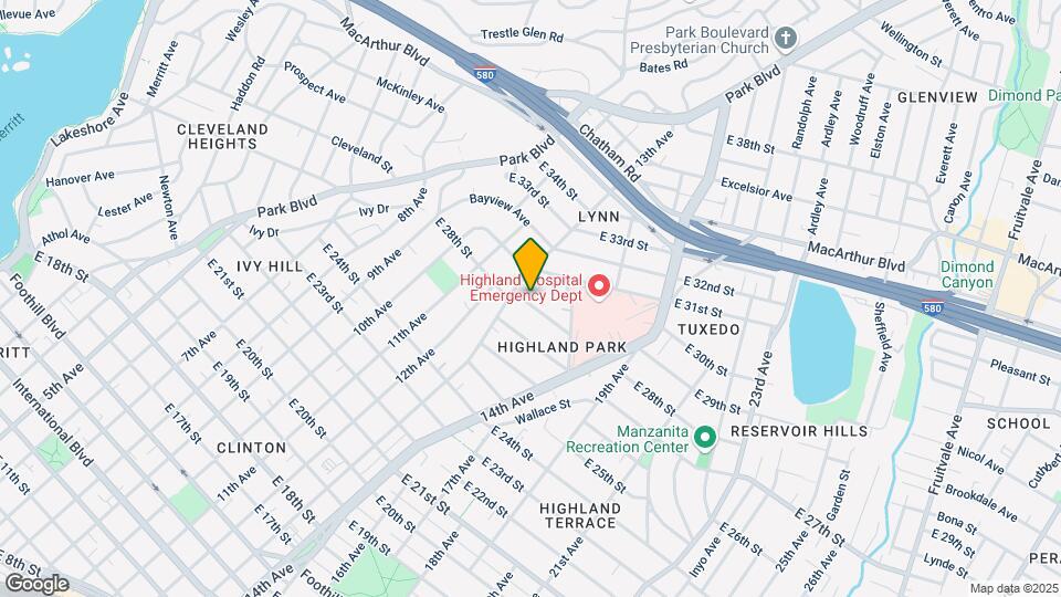 1326 E 28th St Mapa y Detalles de la Ubicación