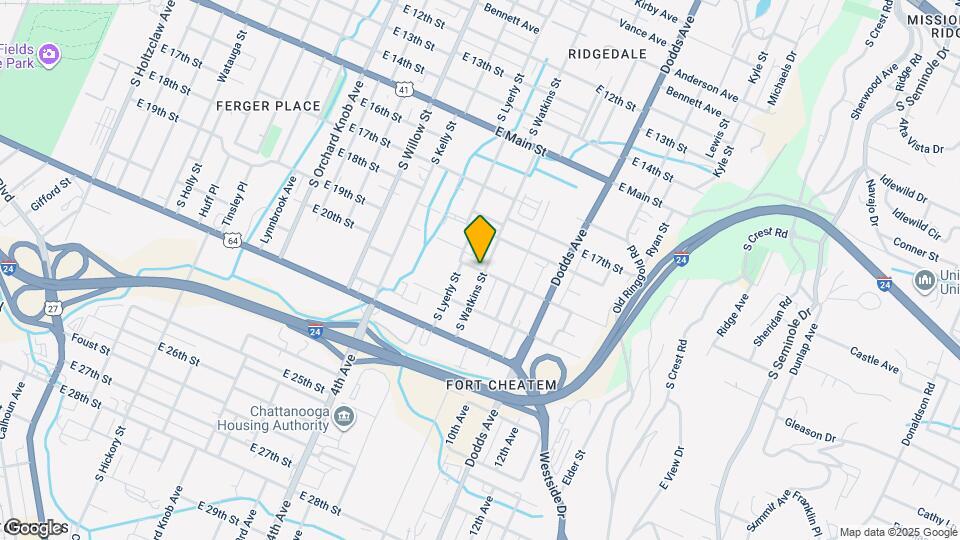 2359 E 19th St Map and Location Details