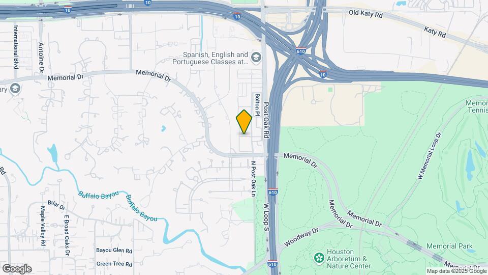 357 N Post Oak Ln Mapa y Detalles de la Ubicación