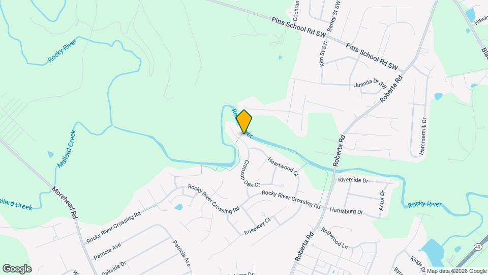 5801 Crimson Oak Ct Mapa y Detalles de la Ubicación