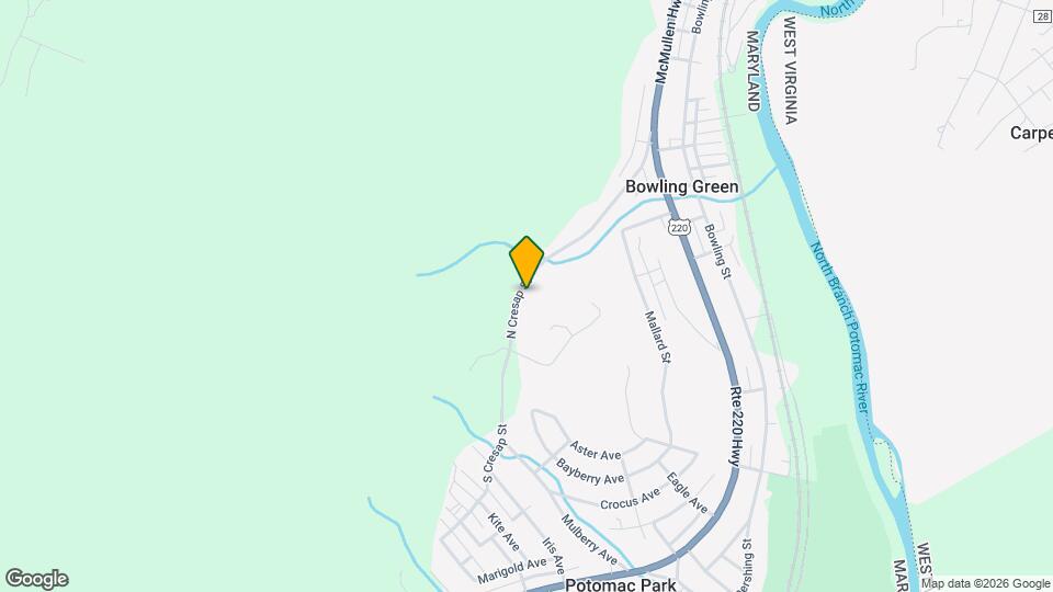 12806 N Cresap St Map and Location Details