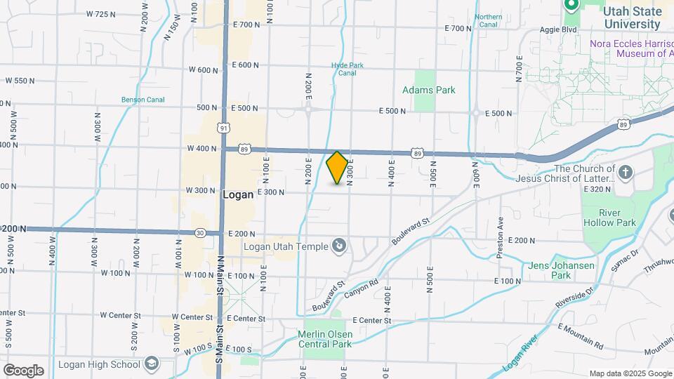 271 E 300 N Map and Location Details