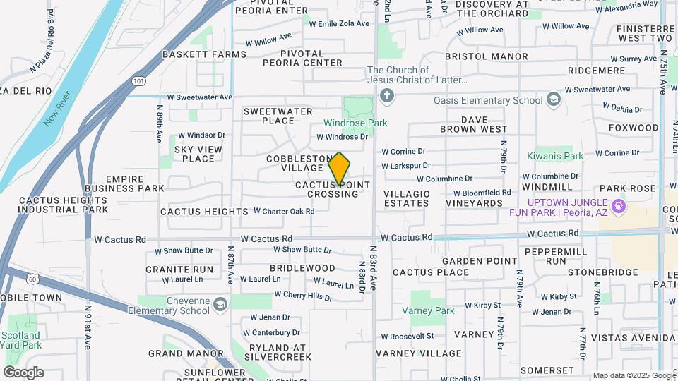 8402 W Bloomfield Rd Map and Location Details