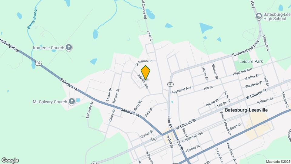 324 Adams Ave Mapa y Detalles de la Ubicación