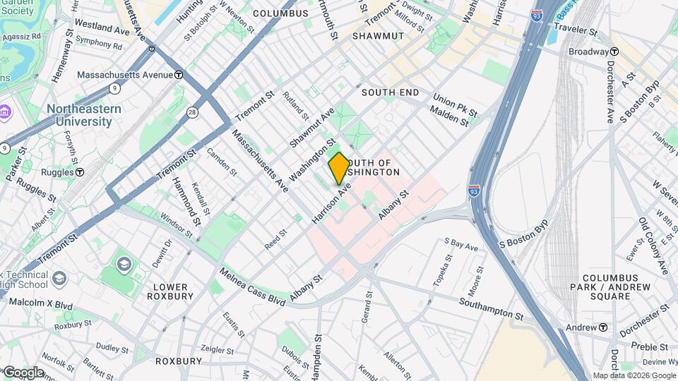 42 Worcester Sq, Unit 8 Map and Location Details