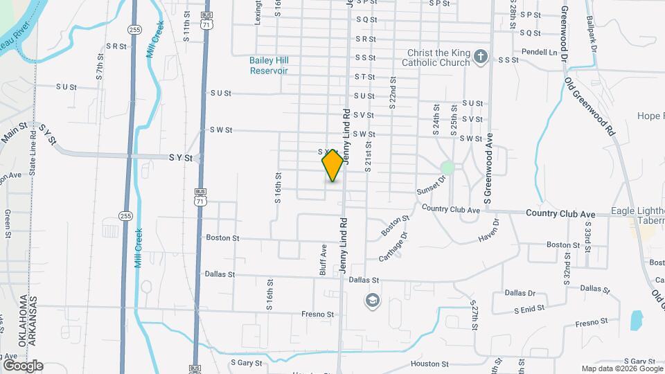 1911 S Z St Map and Location Details