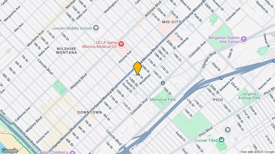 1434 15th St Map and Location Details