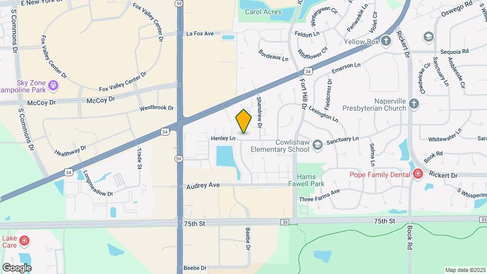 2725 Blakely Ln Map and Location Details
