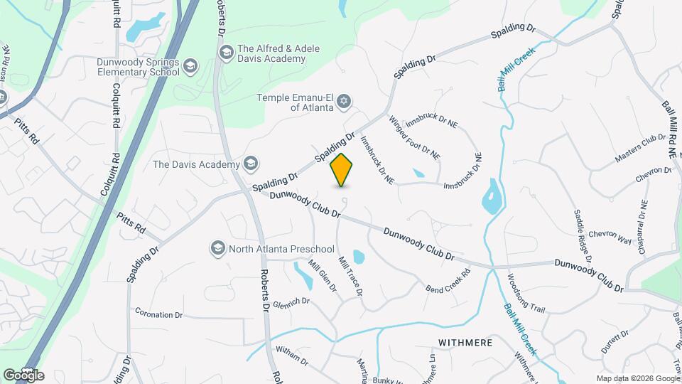 980 Fenimore Cir Map and Location Details