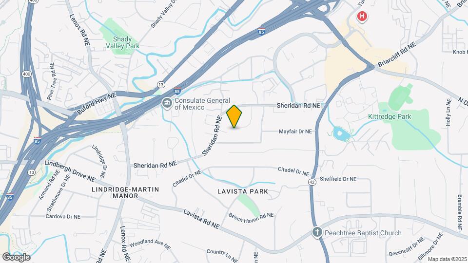 1433 Merriman Ln NE Mapa y Detalles de la Ubicación