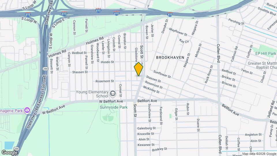 8225 Gladstone St Map and Location Details