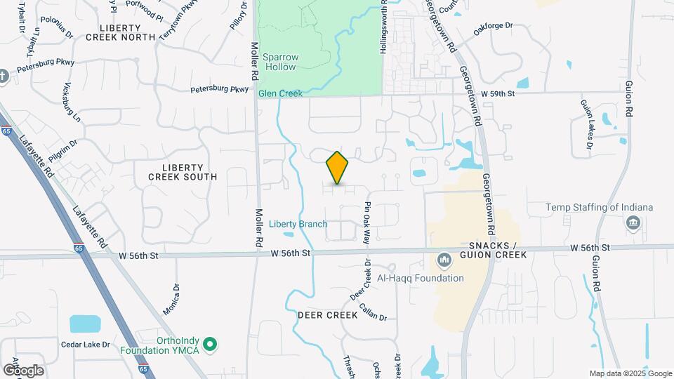 5203 Pin Oak Dr Map and Location Details