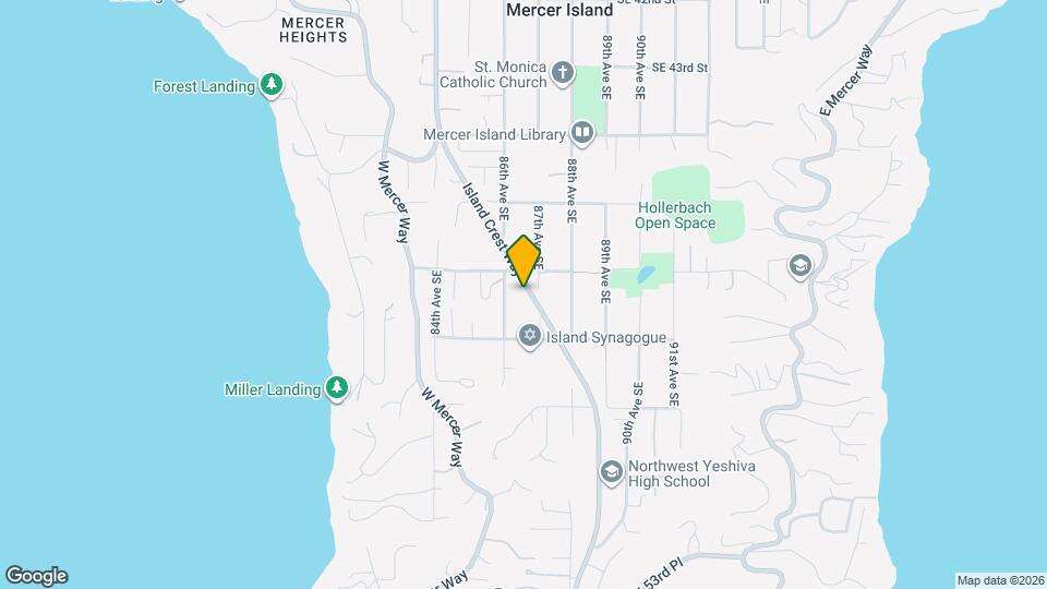 4615 Island Crest Way Map and Location Details