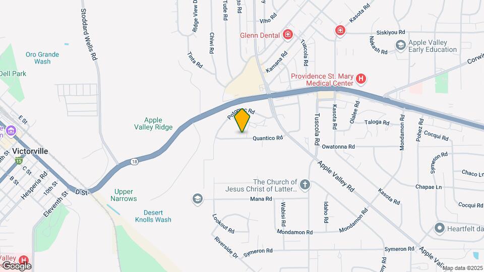 17830 Quantico Rd Map and Location Details
