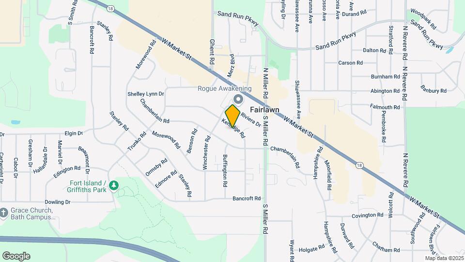 182 Kenridge Rd Map and Location Details