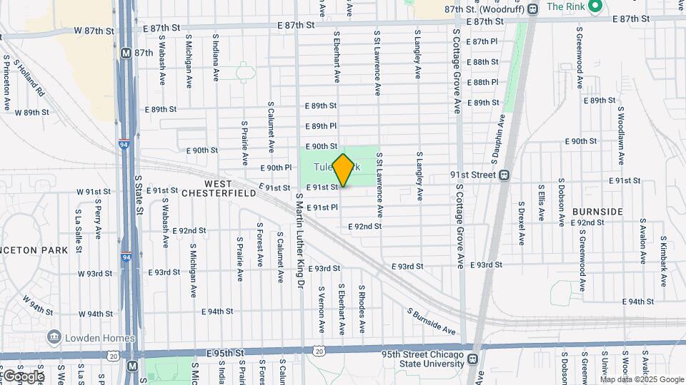 501 E 91st St Map and Location Details