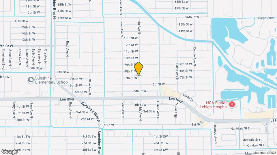 2902 7th St W Map and Location Details