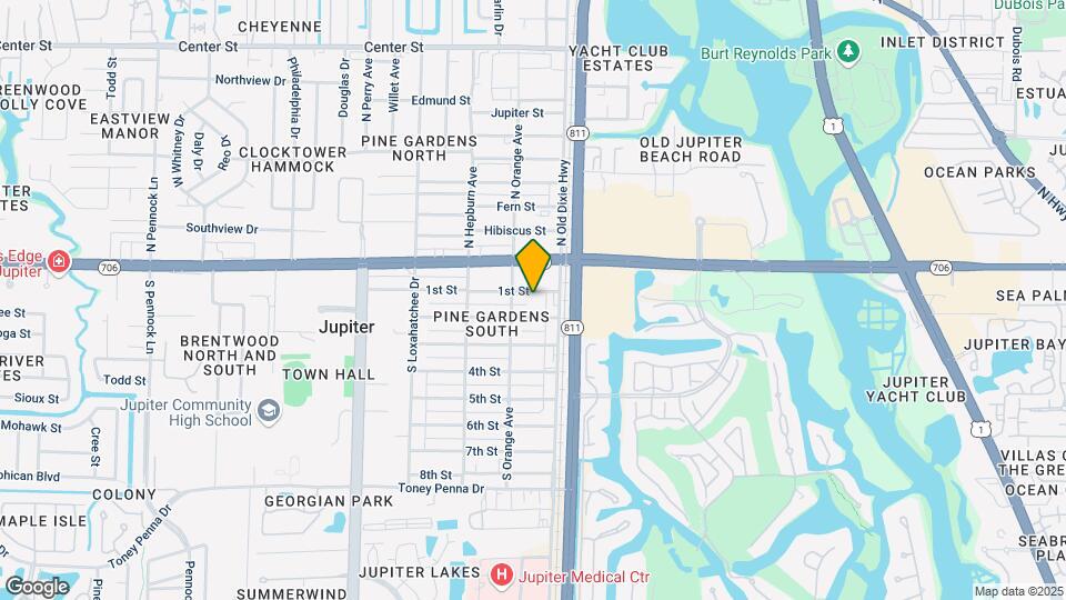 130 1st St Map and Location Details
