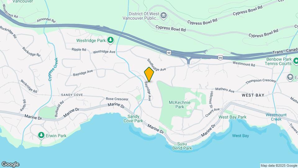 3865 Bayridge Av Map and Location Details