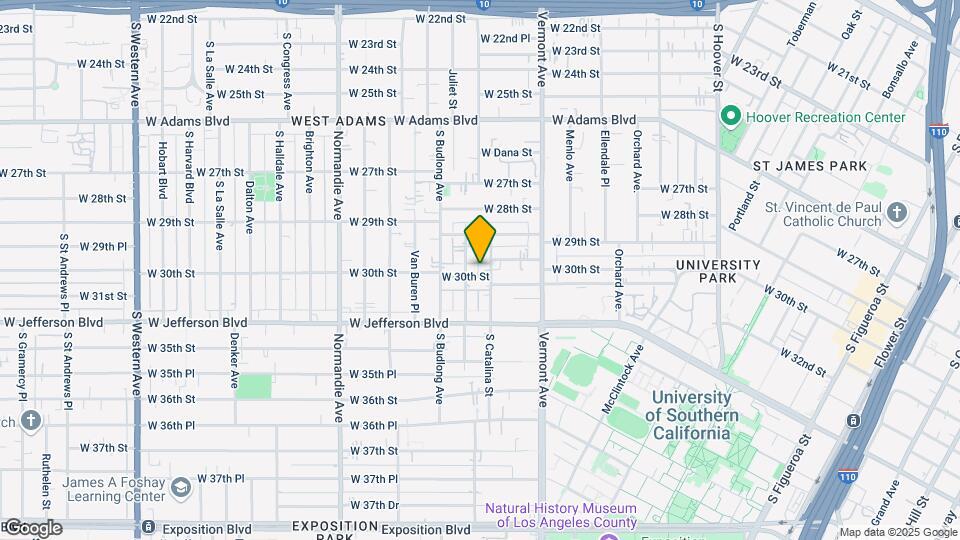 1387 W 30th St Map and Location Details