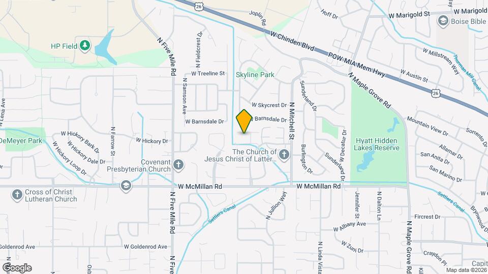10127 W Springdale Ct Map and Location Details