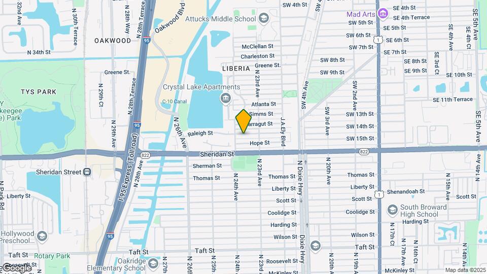 2342 Raleigh St Map and Location Details
