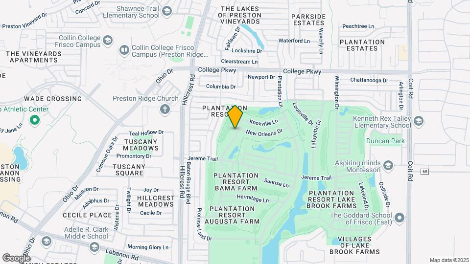 5717 Belle Chasse Ln Map and Location Details