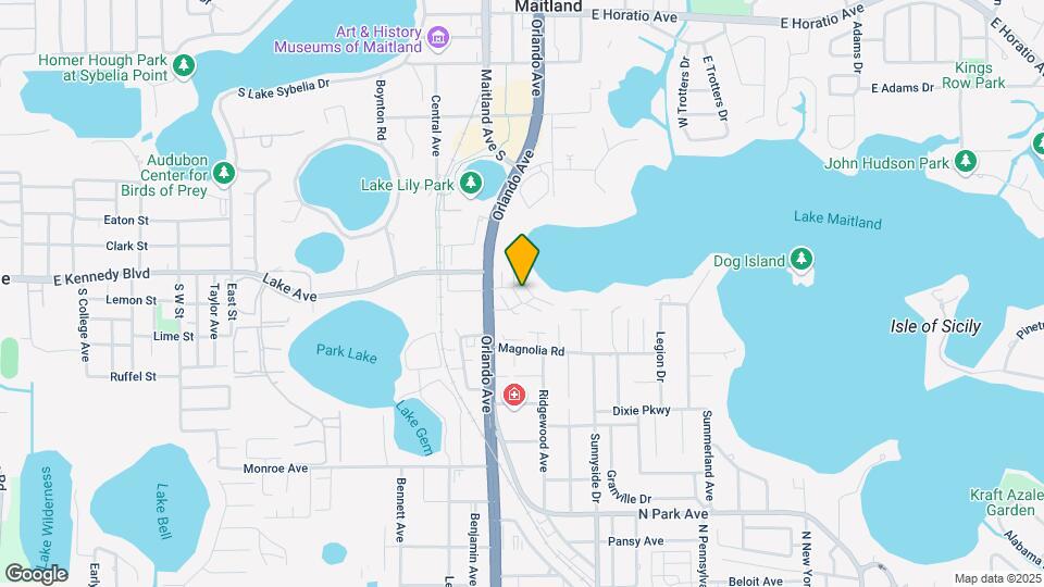 Lake Maitland Terrace Condos Mapa y Detalles de la Ubicación