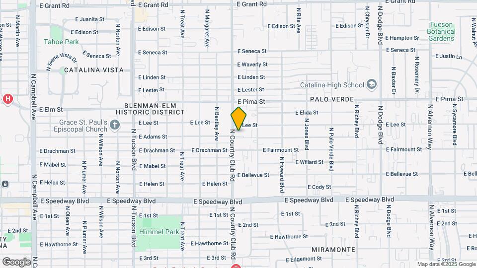 3101-3131 E Adams St Mapa y Detalles de la Ubicación