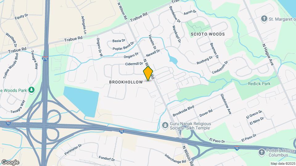 3785 Farm Brook Ln Map and Location Details