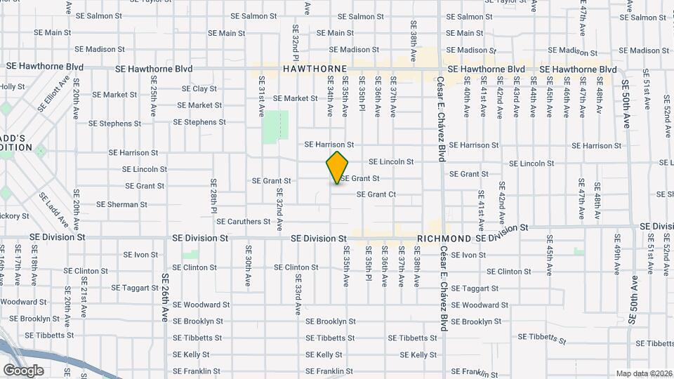 3417 SE Grant Ct Map and Location Details